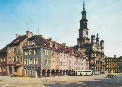 Postcard Poland Poznań