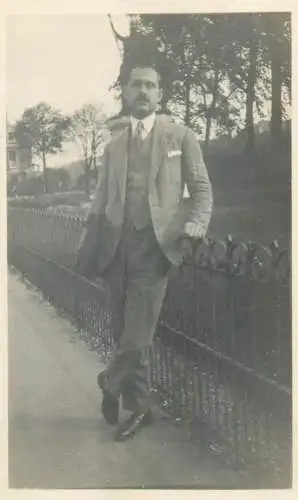 Postcard Romania vizita in Franta Paris 1922