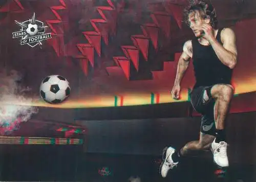 Stars of football trade card printed signature Marcel Wijsheid Meeuwis