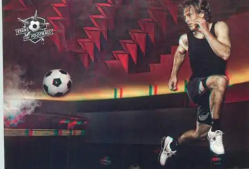 Stars of football trade card printed signature Marcel Meeuwis