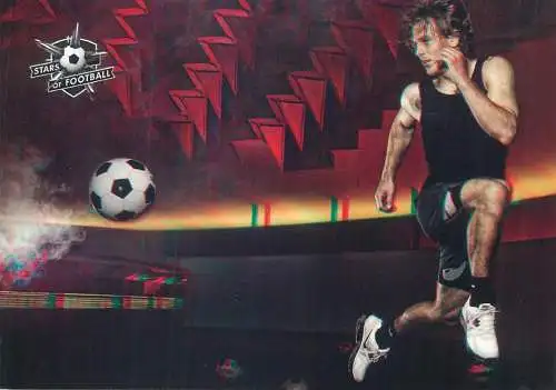 Stars of football trade card printed signature Marcel Meeuwis