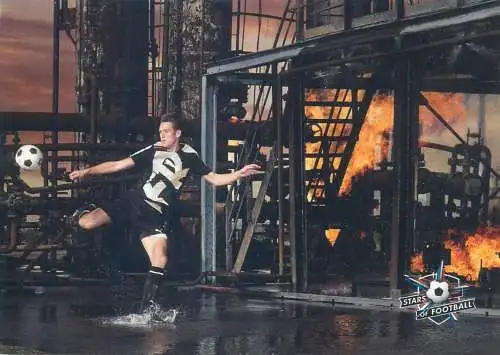 Stars of football trade card printed signature Stefan de Vrij