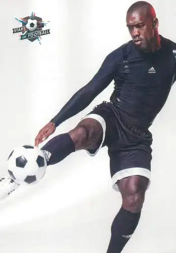 Stars of football trade card printed signature Clarence Seedorf