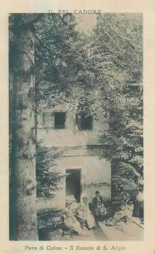 Italy Belluno province Pieve di Cadore Il Roccolo di S Alipio