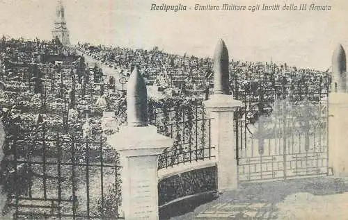 Italy Fogliano Gorizia Redipuglia Cimitero Militaire agli Invitti della III Armata