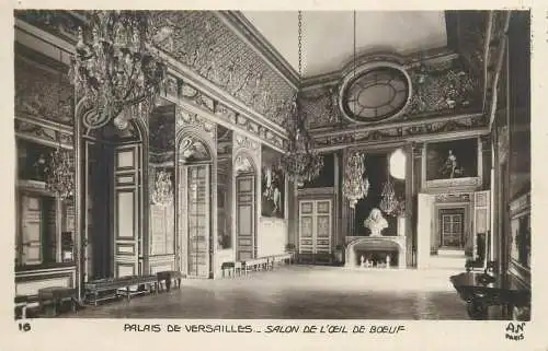 France Palais  de Versailles Salon de l'Oeil de Boeuf