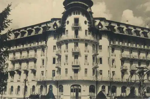 Postcard Romania Govora sanatoriul balnear pavilionul 1959