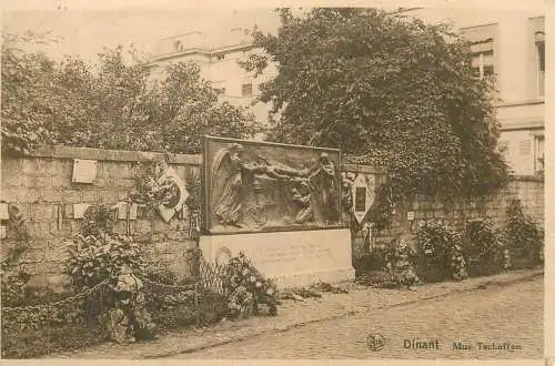 Belgium Dinant Mur Tschoffen