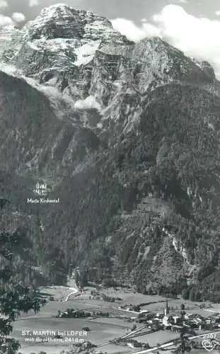 Austria St Martin bei Lofer mit Breithorn