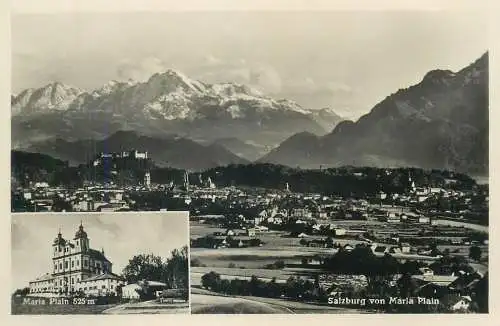 Austria Salzburg von Maria Plain Kirche & Panorama