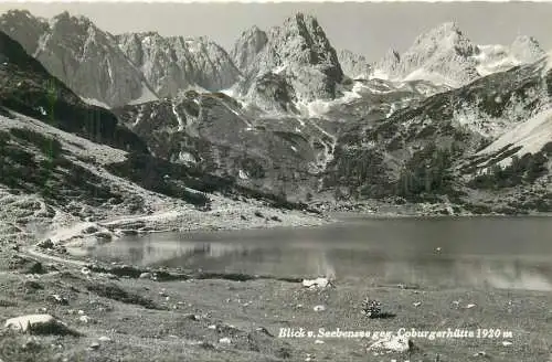 Austria Blick vom Seebensee gegen Coburgerhutte