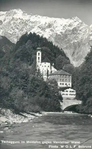 Austria Tschagguns im Montafon gegen Vandanser Wand