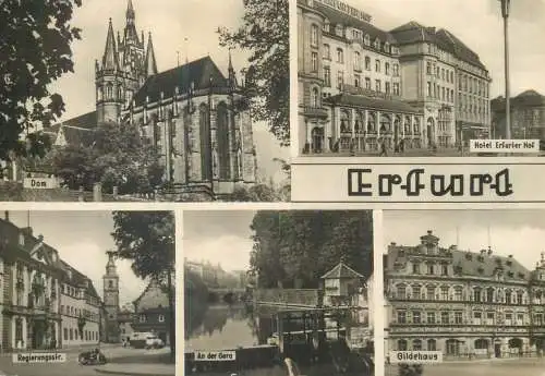 Postcard Germany Erfurt