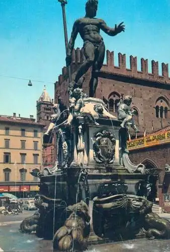 Postcard Italy Bologna the Neptune