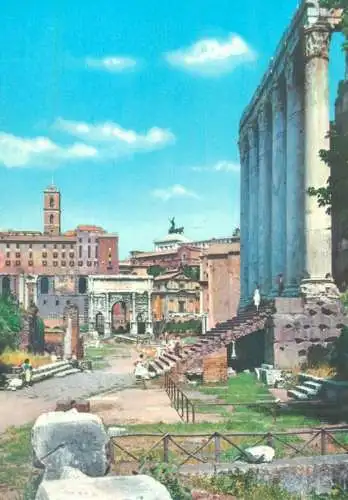 Postcard Italy > Lazio > Roma (Rome) the roman forum