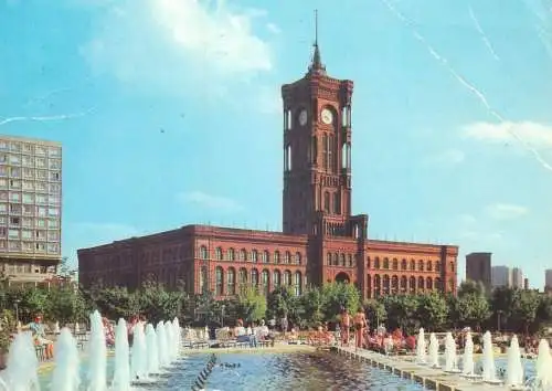 Postcard Germany > Berlin town hall