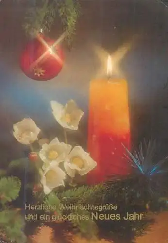 Postcard Germany Christmas scene
