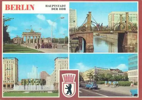 Postcard Germany > Berlin multi view