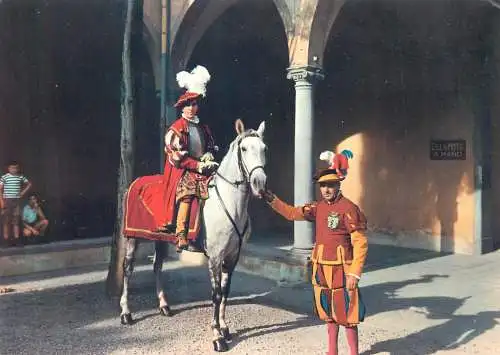 Postcard Italy > Toscana > Firenze (Florence) football played in costumes
