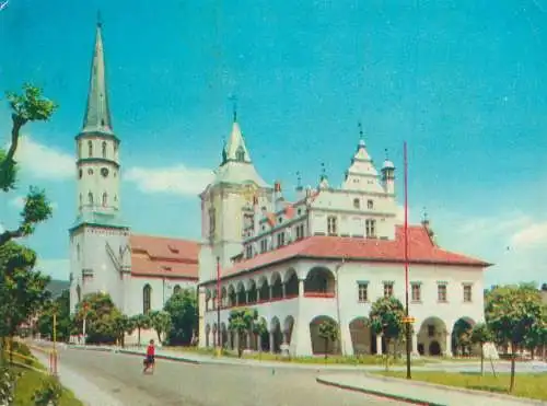 Postcard Slovakia Levoča