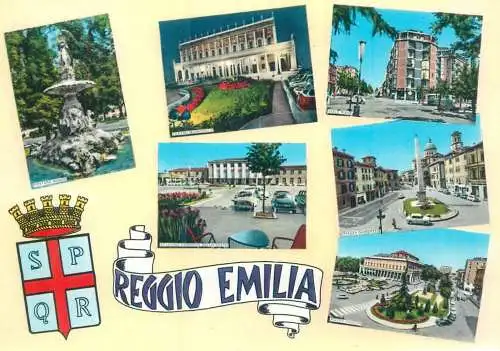 Postcard Italy Reggio Emilia
