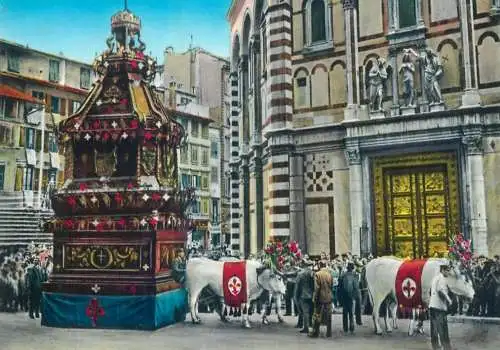 Postcard Italy Toscana > Firenze (Florence) festa delllo Scoppio del Carro