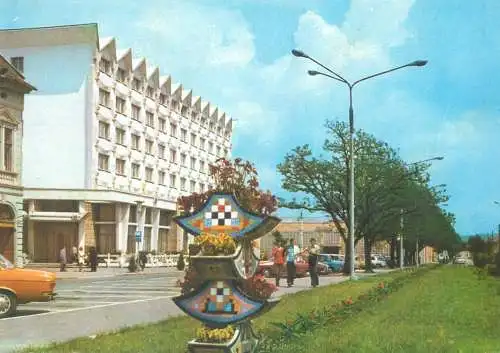 Postcard Romania Alba Iulia Hotel Transilvania