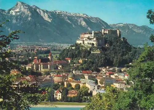 Postcard Austria > Salzburg mit Stiftskirche Nonnberg