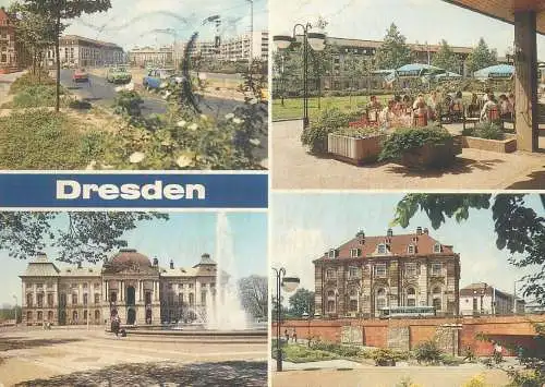 Postcard Germany Dresden