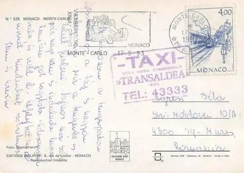 Postcard Monaco > Monte-Carlo