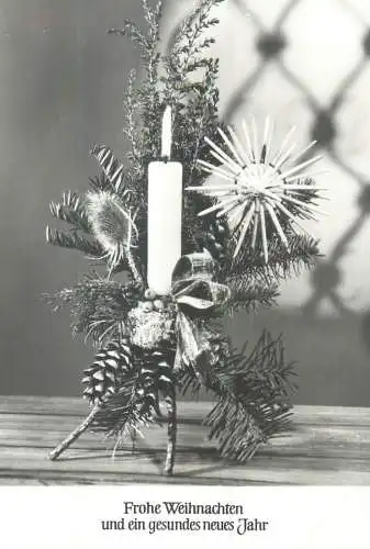 Postcard Germany Frohe Weihnachten und ein gesundes neues Jahr