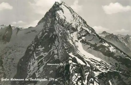 Germany Grosser Watzmann bei Berchtesgaden mountain scenery detail aspect