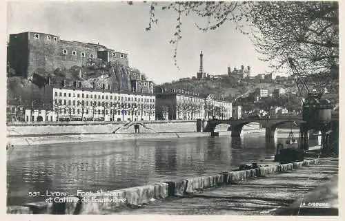France Lyon Fort de St Jean & Coline de Fourviere