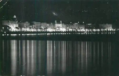 France Nice Promenade des Anglais vue de nuit