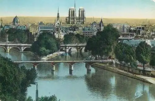 France Paris vue generale de la Cite