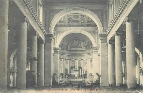 France St Germain en Laye interieur de l'Eglise