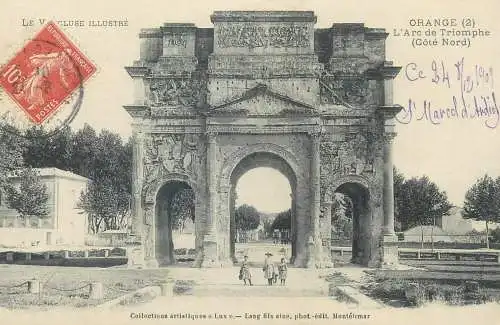 France La Vaucluse illustree Orange L'Arc de Triomphe