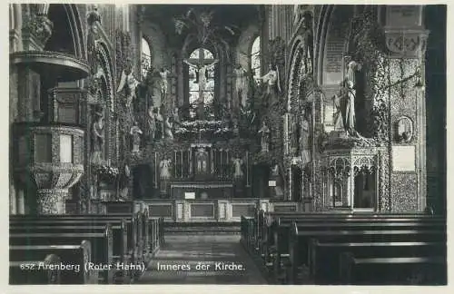 Arenberg (Roter Hahn) Inneres der Kirche
