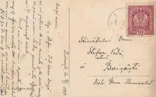 Romania judge Stefan Voda correspondance 1919 Zaharesti Baisasti Suceava