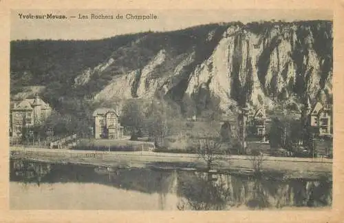 Belgium Yvoir sur Meuse Les Rochers de Champalle