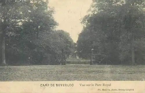 Belgium Camp de Beverloo vue sur le Parc Royal