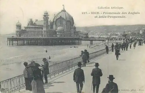 France Nice Palais de la Jetee & Promenade des Anglais
