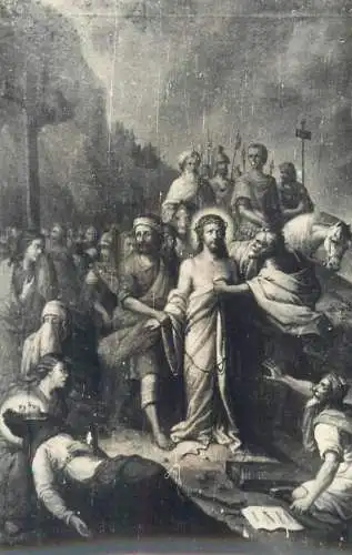 Postcard Romania vedere religioasa Agapia legiune romana