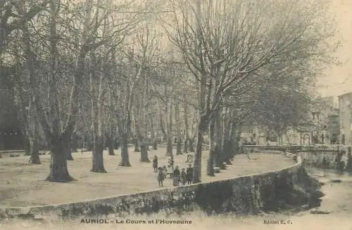 France Auriol Le Cours et l'Huveaune