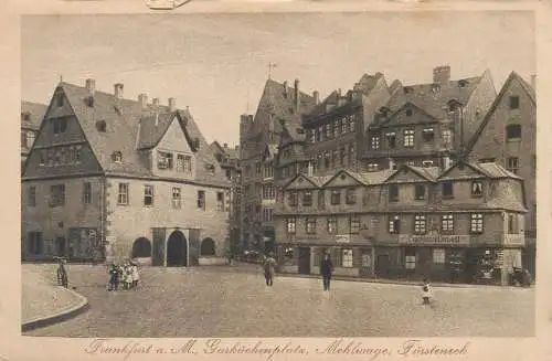 Postcard Germany Frankfurt a. M. Garkuchenplatz