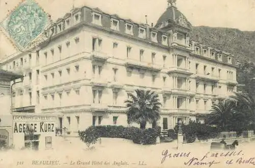 France Beaulieu Le Grand Hotel des Anglais