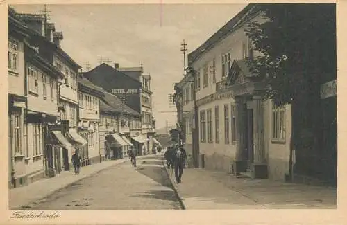 Germany Luftkurort Friedrichroda Hauptstrasse