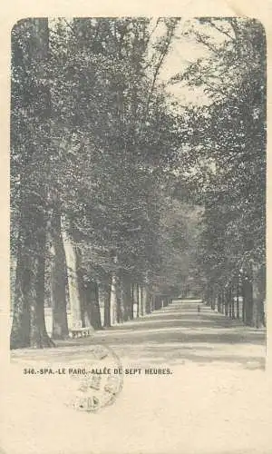 Belgium Spa Le Parc Allee de Sept Heures