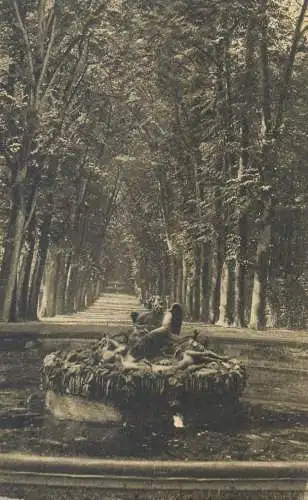 France Versailles Winter Basin Saturne