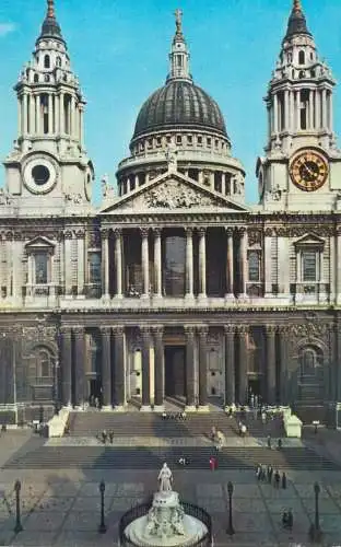 England London St Paul's Cathedral view